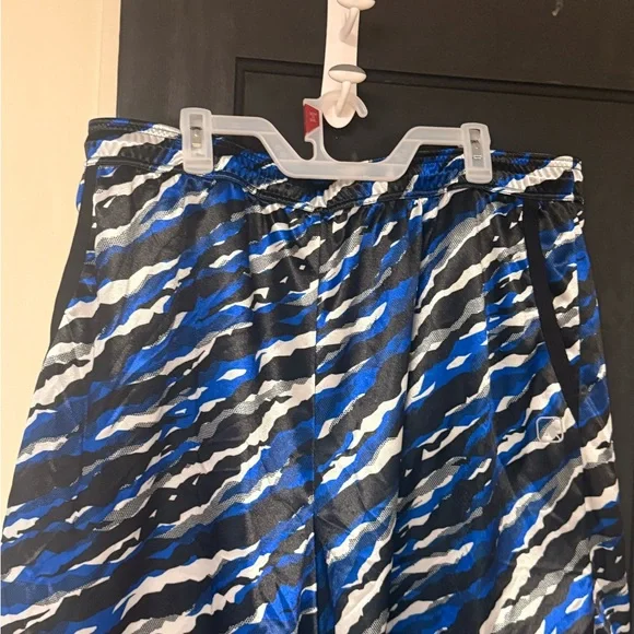 AND1 Blue and Black Athletic Shorts - Picture 5 of 7